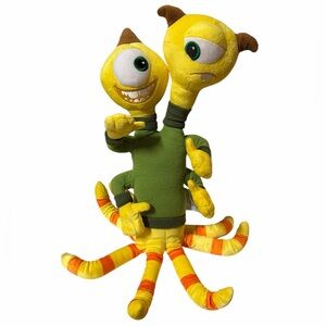 Disney Monsters University Terri & Terry Perry Plush Oozma Kappa Stuffed Animal